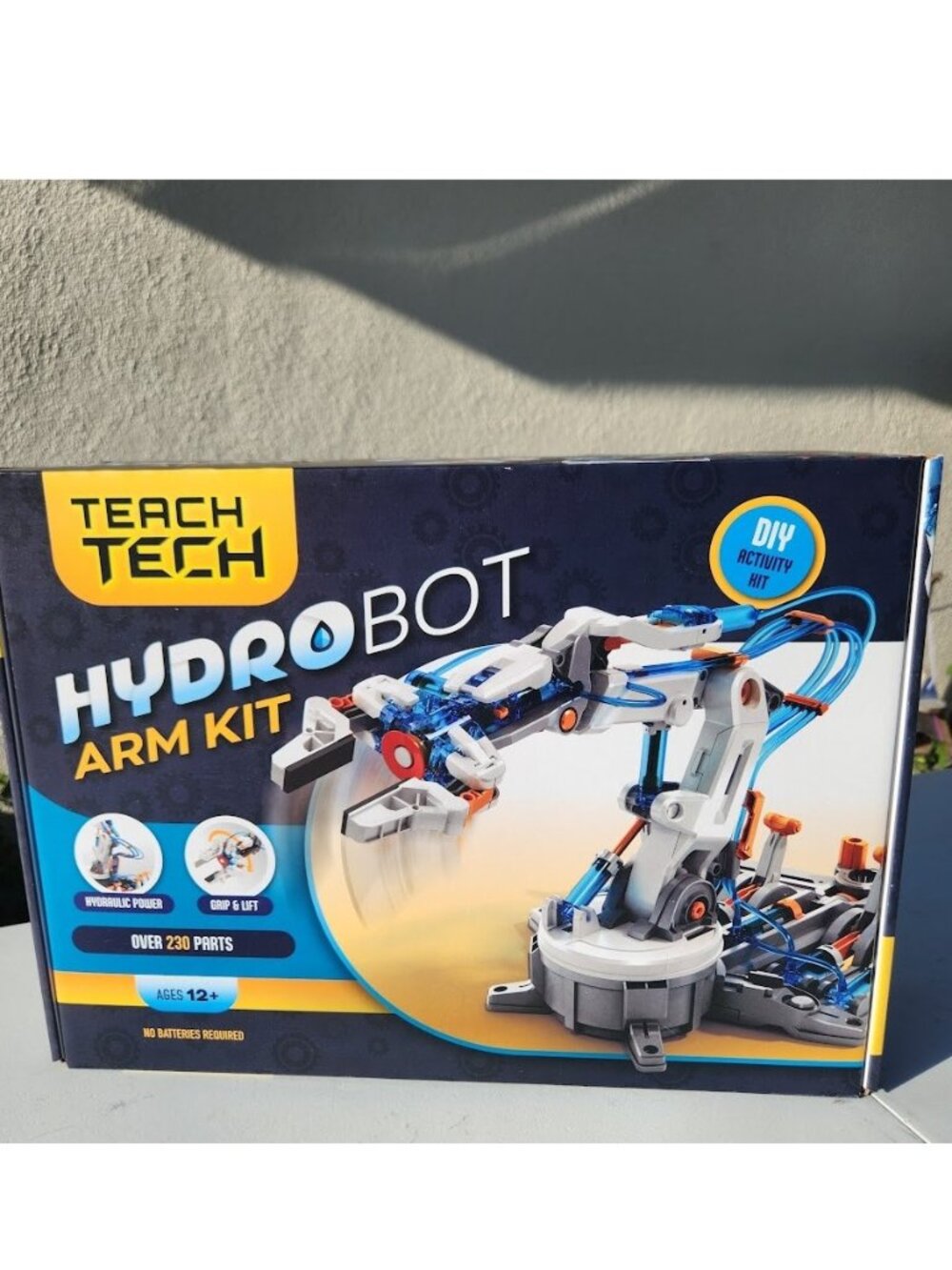NEW Teach Tech Hydrobot Arm Kit Hydraulic Kit STEM Building Toy Science Set Robo
